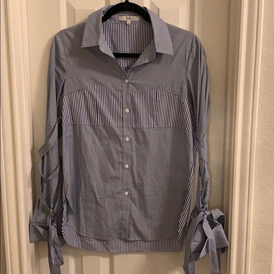 Tibi Button Down
